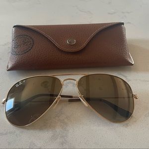 Ray-Ban Aviator Polarized Sunglasses